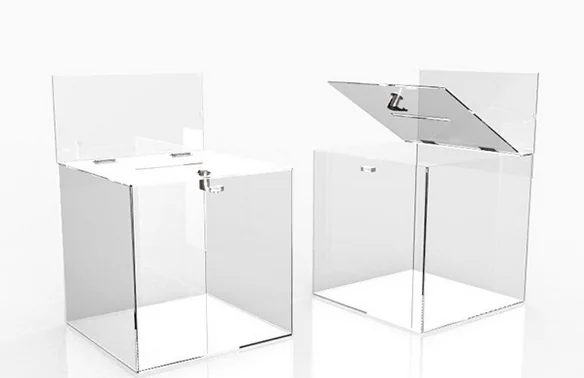 Acrylic competition boxes