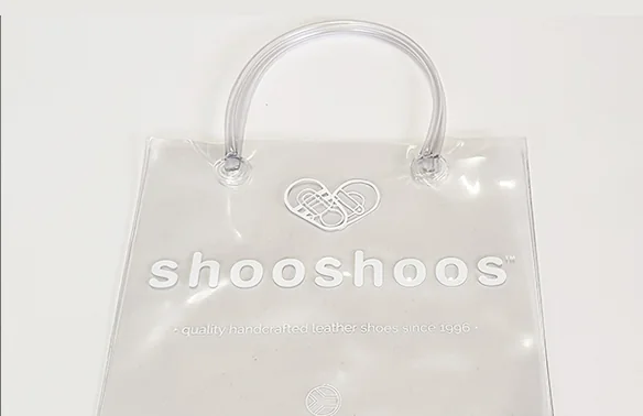 PVC bags with handles