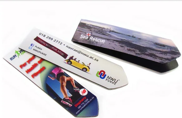 Magnetic bookmarks