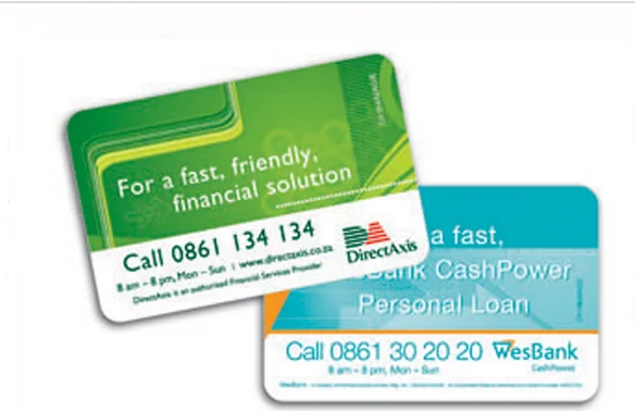 Magnetic business cards