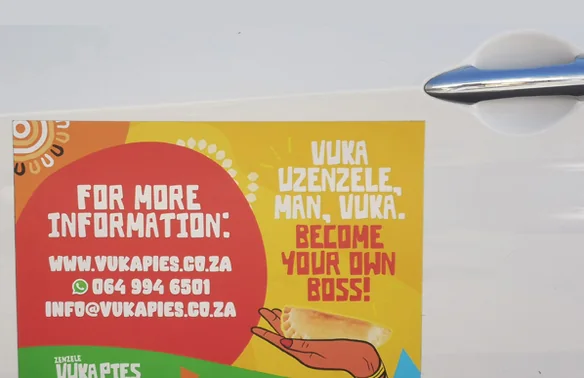 Magnetic car decals