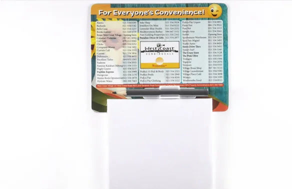 Magnetic notepads