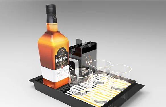Perfect-serve trays