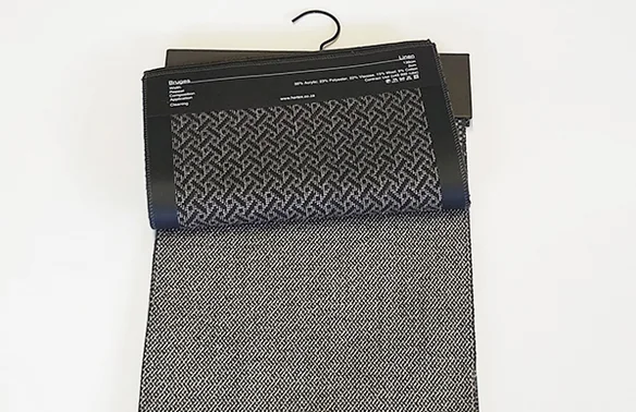 Headers reinforced with black paper