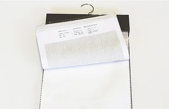 Headers reinforced with white paper